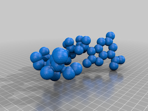 örnek biomolecule biyoloji 3d print model - Mito3D
