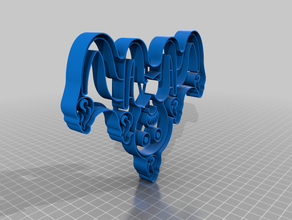 el pulpo mechanico - cookie-cutter Küche und Esszimmer 3d print model - Mito3D