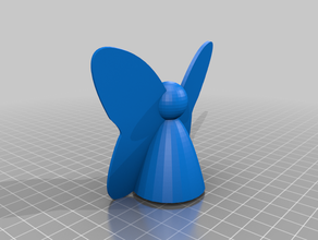bautismo mariposa comunion A impressão 3d 3d print model - Mito3D