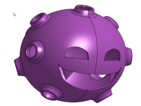 koffing a los animales pokemon 3d print model - Mito3D