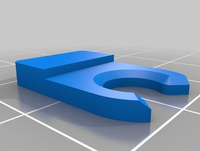 cr-10s pro - bowden empuje el accesorio de bloqueo clip Impresora 3d accesorios 3d print model - Mito3D