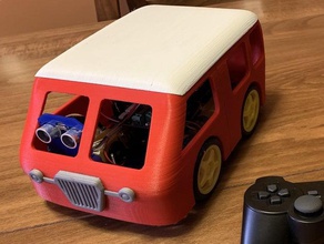 arduino van r c véhicules 3d print model - Mito3D