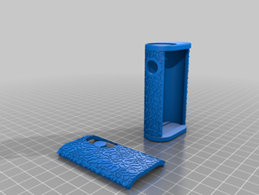 boîte ronde leop droitier passe-temps vapoter mod 3d print model - Mito3D