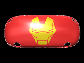 oculus quest iron man faceplate toy & game accessories dual color extrusion 3d print model - Mito3D