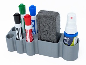 expo dry erase marker set tool holders & boxes dryerase expomarker holder markerholder whiteboard 3d print model - Mito3D