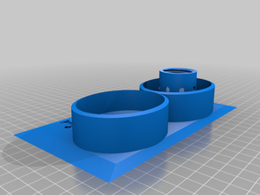 water food hamster animals pet dish 3d print model - Mito3D