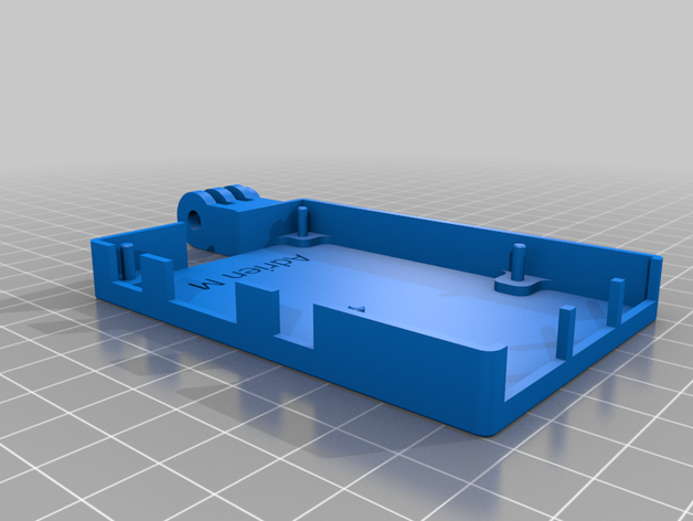 raspberry pi 3 b+ gopro montagem de caso A impressão 3d go pro ir monte a pi3 framboesa 3D print model - Mito3D