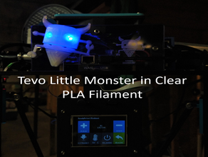 tevo little monster bling your printer - led's fit eyes 3d accessories accessory leds 3d print model - Mito3D