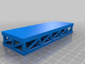 my customized model loading dock optional ramp steps buildings & structures 3d print model - Mito3D