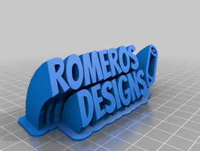 romeros office customized 3d print model - Mito3D