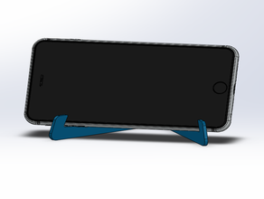 pliable stand pour téléphone mobile android de l'iphone 3d print model - Mito3D