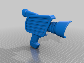 toy space ray gun camera props 3d print model - Mito3D