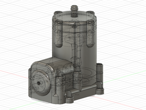 motor de ar comprimido engenharia 3d print model - Mito3D