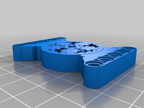 lego technic gear bearing construction toys 3d print model - Mito3D