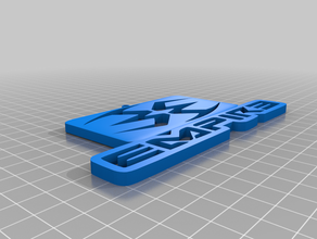 empire paintball keychain keychains axe empirepaintball 3d print model - Mito3D
