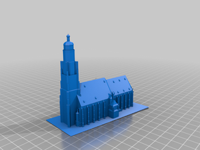 St georgs kirche mit daniel 3d print model - Mito3D
