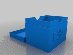 d&d-box Spiele kundengebundene 3d print model - Mito3D