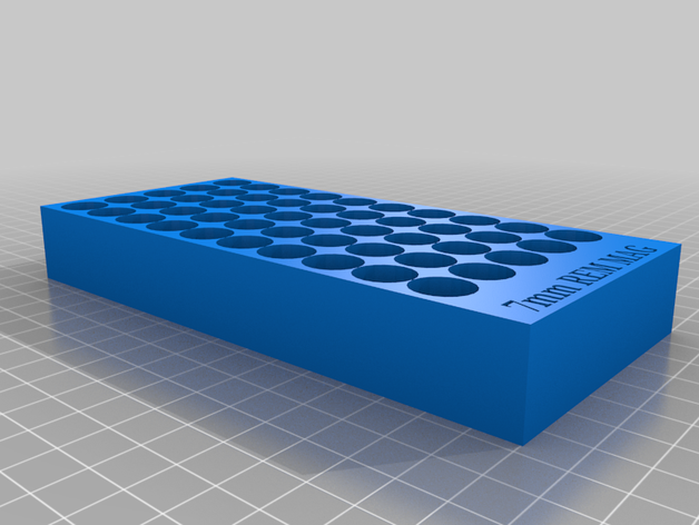 7mm rem mag 3d-drucken 3D print model - Mito3D