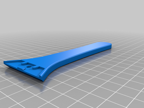 razor blade spatula 3d printer accessories 3d print model - Mito3D