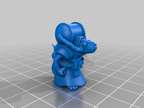 ratmen granadeiros brinquedos & games idade sigmar skaven skryre warhammer 3d print model - Mito3D