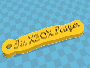 xbox -Schlüsselanhänger Schlüsselanhänger Die gedruckten 3d-Schlüsselanhänger keycahin keychain 3d print model - Mito3D