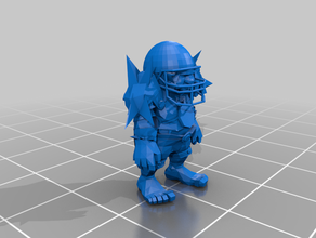 team halfling fantasy football toy & game accessories bloodbowl blood bowl 3d print model - Mito3D