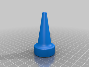 2l squirt bottle top containers 3d print model - Mito3D