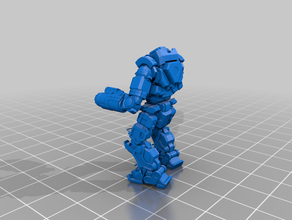 battletech balestra remix giochi e giocattoli mechwarrior mwo 3d print model - Mito3D
