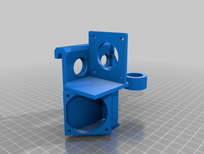 ender 3 direct drive bmg v6 bracket remix 3d printer parts 3d print model - Mito3D