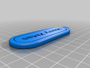 rotating key fob keychains 3d print model - Mito3D