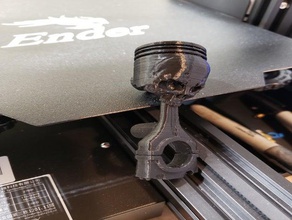 skull piston draw pull 3d printing 3d print model - Mito3D
