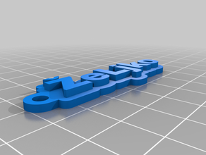 eljko llaveros personalizado 3d print model - Mito3D