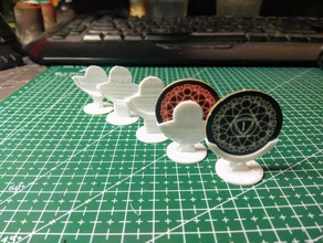 gloomhaven player summon standee games 3d print model - Mito3D