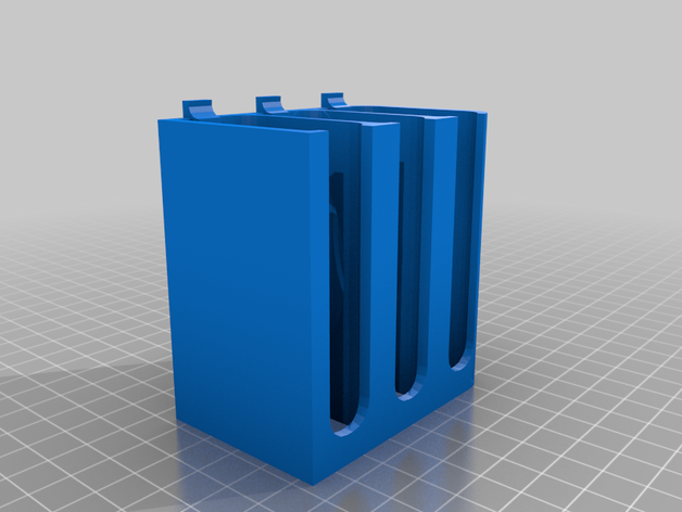 panasonic s1 s1r s1h porte-piles x3 de la caméra batterie support 3D print model - Mito3D