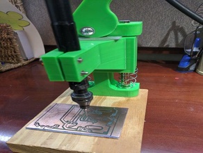 dremel cobra do pwb de imprensa broca eletrônica diy prensa perfuração pcb 3d print model - Mito3D