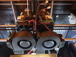 turbo fan duct ctc flashforge bauteilk hler 3d printer parts 3d print model - Mito3D