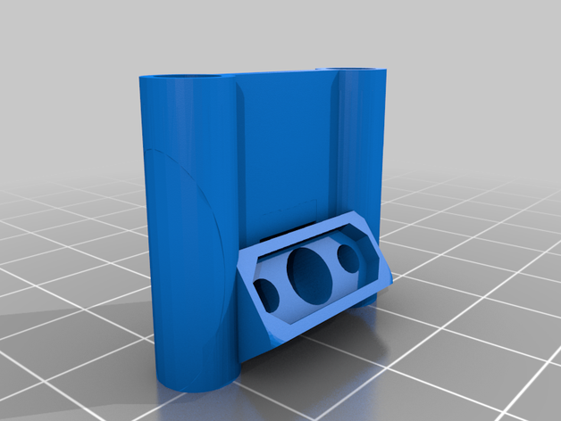 support antenne+vtx sloop v2 3D print model - Mito3D