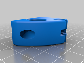 tube d'alimentation de serrage L'imprimante 3d pièces 3d print model - Mito3D