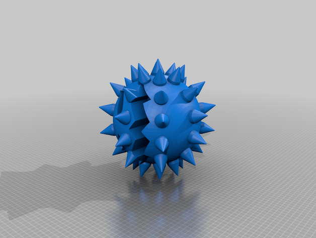 spike ball video-Spiele 3D print model - Mito3D