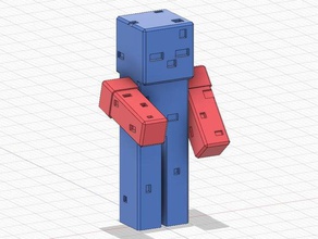 minecraft zombie toy & game accessories 3d print model - Mito3D