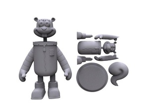 sandycheeks fermo versione giochi e giocattoli 3dprintable cartone animato personaggio dei cartoni animati in miniatura nickelodeon sabbia guance spongebob squarepants 3d print model - Mito3D