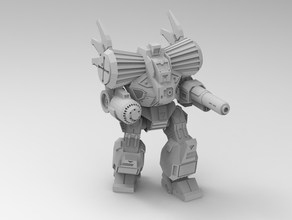 zeus-x toy & game accessories battletech mech mechwarrior robot scifi zeus 3d print model - Mito3D