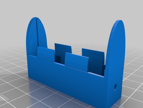 sanyo 103450 battery cell holder electronics 3d print model - Mito3D