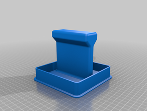 chaffle patty drücken Küche und Esszimmer keto Sie 3d print model - Mito3D