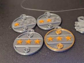 pokemon go pogo evaluación medallas monedas & insignias la medalla ir 3d print model - Mito3D