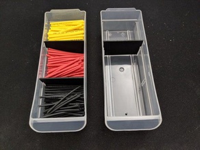 divisor de toba almacén contenedores portaherramientas y cajas divisores cajón menards piezas pequeñas almacenamiento 3d print model - Mito3D