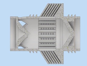 tesla turbina 3d print model - Mito3D