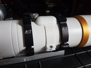 temp probe ds18b20 cover 82mm tube 3d printing astronomy telescope astrophotography autofocus autofocuser temerature wind shield 3d print model - Mito3D
