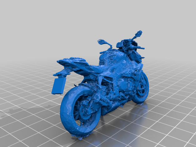 Motorrad - motorrad Fahrzeuge 3D print model - Mito3D