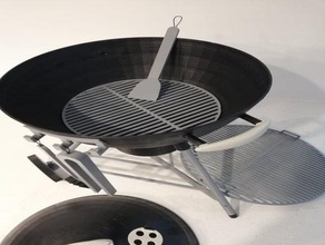 weber grill scala 1 a 5 A impressão 3d 3d print model - Mito3D